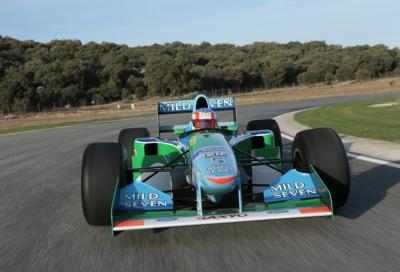 All’asta la F1 Benetton di Schumacher
